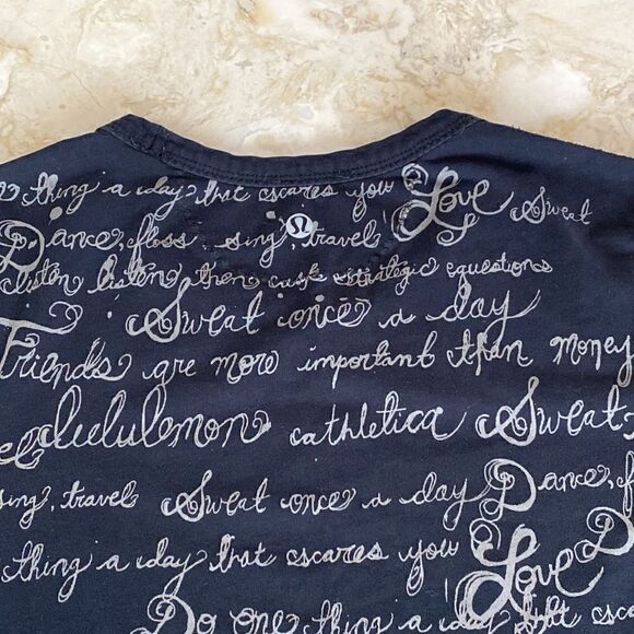 Lululemon Athletica Script T-Shirt - Picture 11 of 16